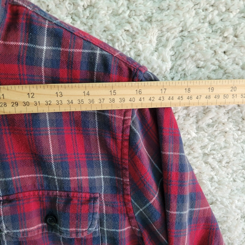 Vans Off The Wall Shirt Adult Size Small Plaid Classic Fit Flannel Long Sleeve - Picture 3 of 9